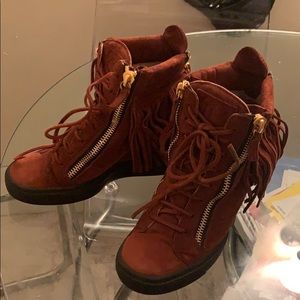 Guiseppe Zanotti Wedge Sneakers